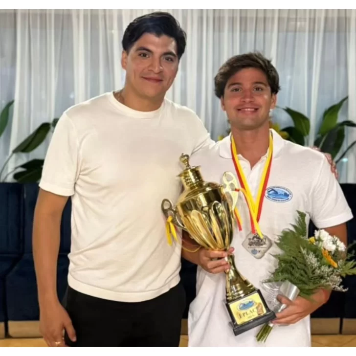 El nadador santacruceño Matías Díaz volvió a ganar en la Ohrid Swimming Marathon El nadador santacruceño Matías Díaz volvió a ganar en la Ohrid Swimming Marathon