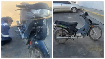 Le robaron la moto y la policía la recuperó en menos de seis horas Le robaron la moto y la policía la recuperó en menos de seis horas