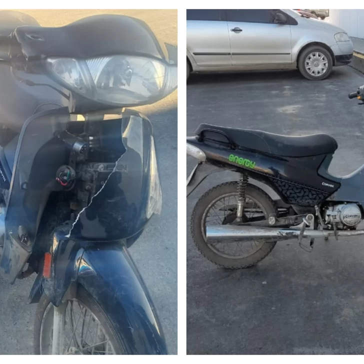 Le robaron la moto y la policía la recuperó en menos de seis horas Le robaron la moto y la policía la recuperó en menos de seis horas