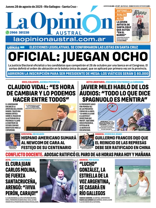 ¿Verdadera o falsa?: qué dijo el fotógrafo que tomó la foto de los piedrazos a la caravana de Javier Milei