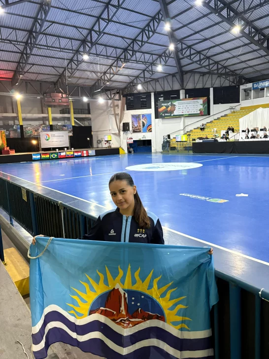 Abril Ortega brilló en su debut en el Sudamericano de Patín y va por más en Brasil
