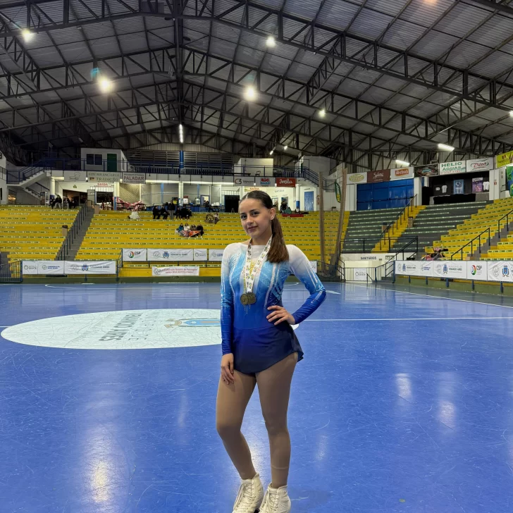 Patinaje artístico: Abril Ortega, la mejor de Sudamérica en su categoría Patinaje artístico: Abril Ortega, la mejor de Sudamérica en su categoría
