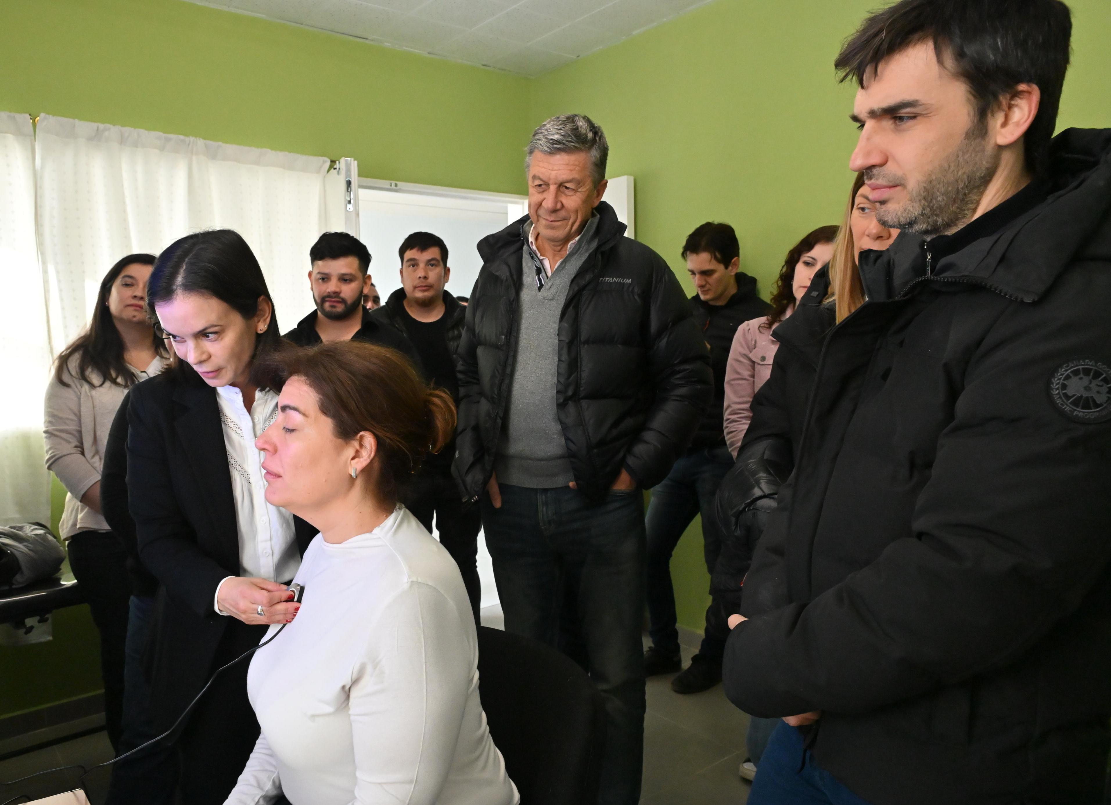  Torres destacó el fortalecimiento del sistema sanitario en la provincia.