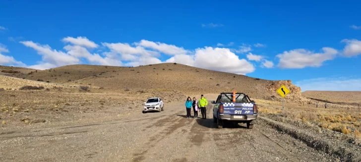 Turistas quedaron varadas camino a la Cueva de las Manos y debieron ser asistidas