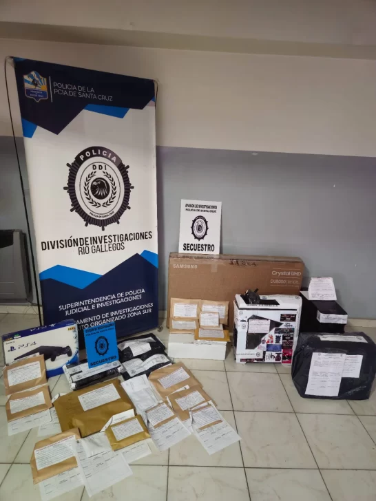  Lo secuestrado por la Policía en Río Gallegos, en 10 allanamientos realizados el pasado 26 de agosto.