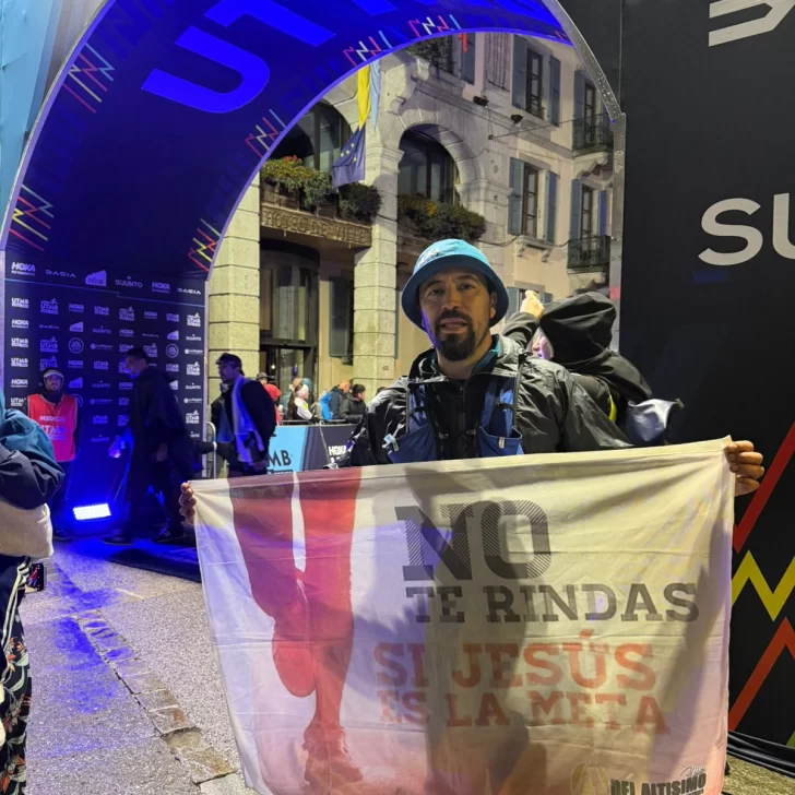 Iván Silva completó el desafío en Francia: orgullo riogalleguense en la Ultra-Trail del Mont-Blanc Iván Silva completó el desafío en Francia: orgullo riogalleguense en la Ultra-Trail del Mont-Blanc