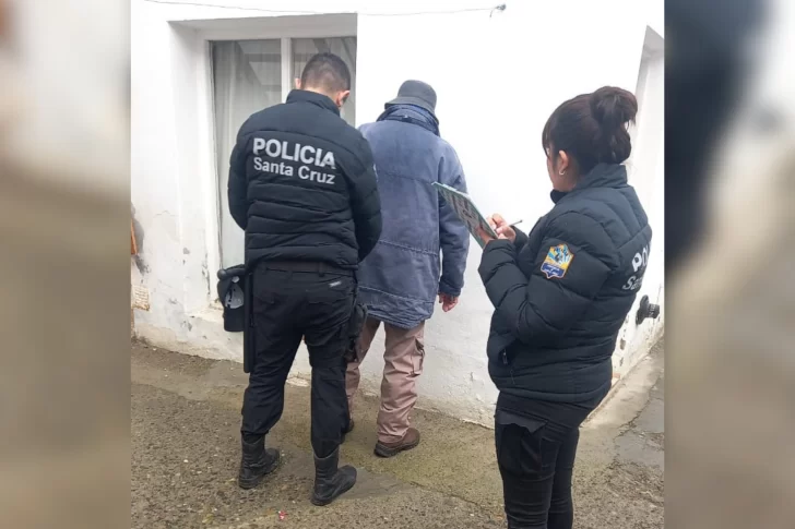 En Río Gallegos: encerró a su pareja no vidente tras golpearla y fue detenido