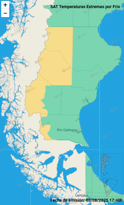 Frío extremo en Santa Cruz: quiénes deben extremar cuidados