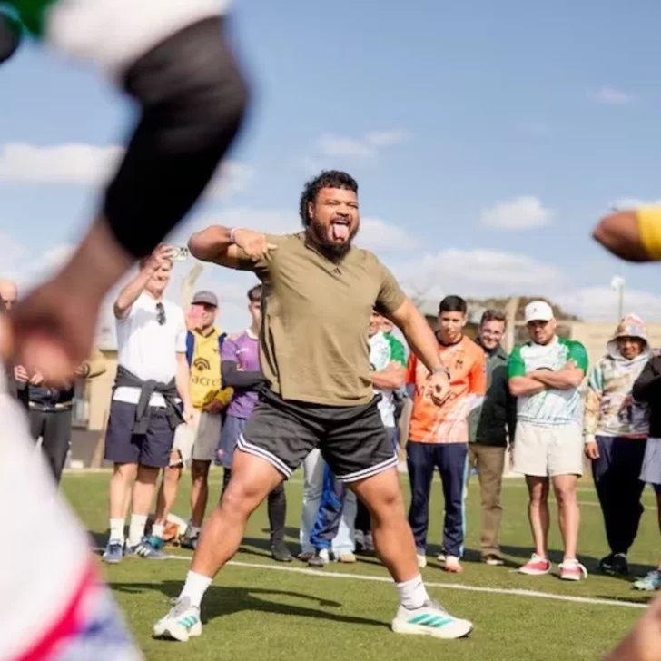 Los All Blacks visitaron a los Espartanos en el Penal de San Martín Los All Blacks visitaron a los Espartanos en el Penal de San Martín