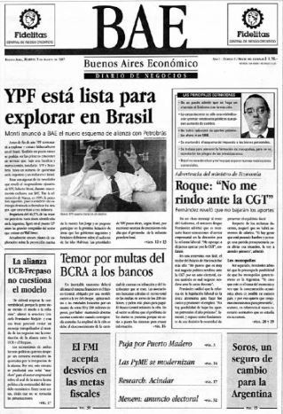  El número 1 de BAE salió a la calle el 5 de agosto de 1997.