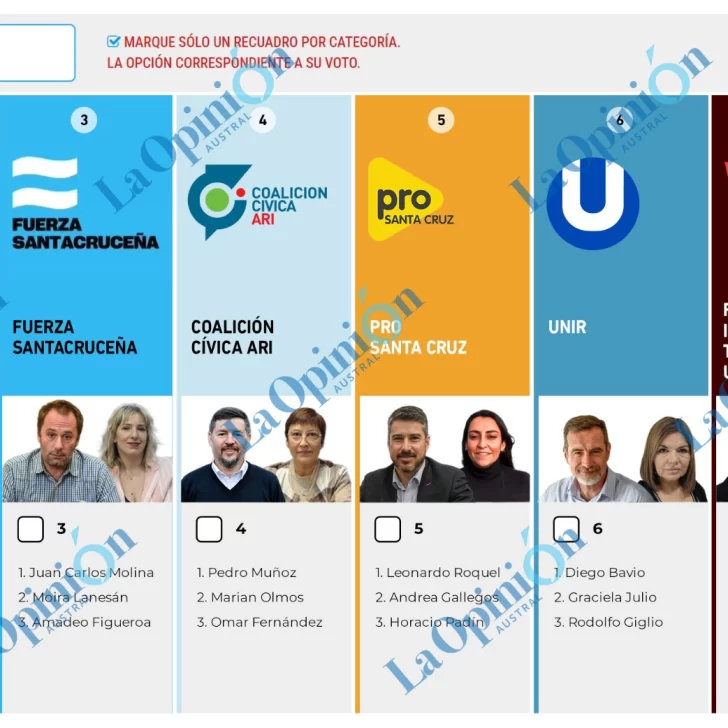 Los partidos de Santa Cruz confirmaron a sus candidatos que competirán por tres bancas en el Congreso Los partidos de Santa Cruz confirmaron a sus candidatos que competirán por tres bancas en el Congreso
