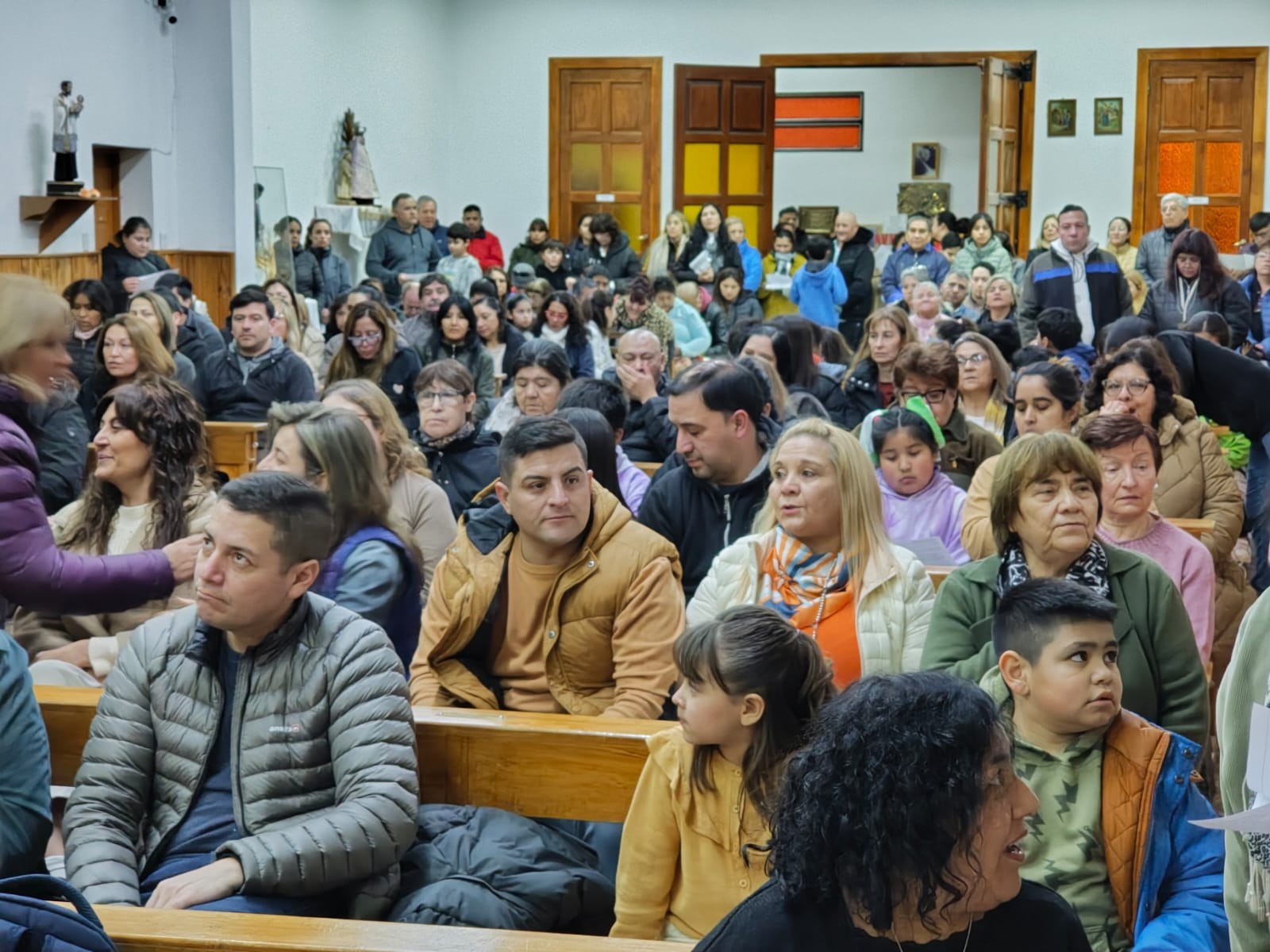  La comunidad colmó el templo para compartir la Eucaristía y celebrar el legado de San Cayetano