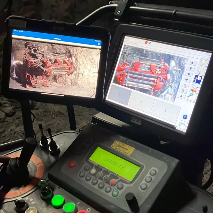 Innovación en Minería: Cerro Negro estrena perforación a distancia Innovación en Minería: Cerro Negro estrena perforación a distancia