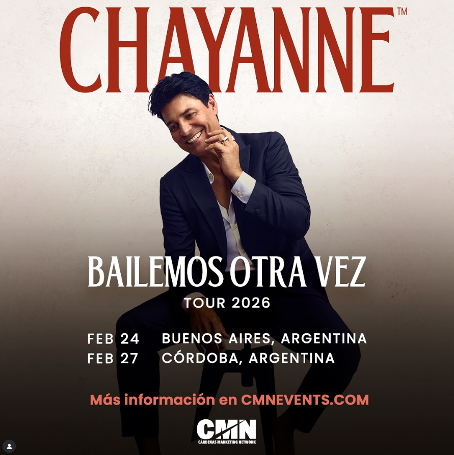 Chayanne vuelve a la Argentina: fechas de los shows, en qué ciudades tocará y cómo comprar entradas para su “Bailemos Otra Vez Tour”