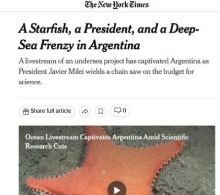  La misión del CONICET llegó al New York Times