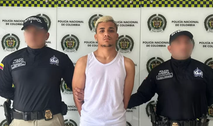 Video. Detuvieron en Colombia al sicario que había escapado de Chile tras ser liberado por error