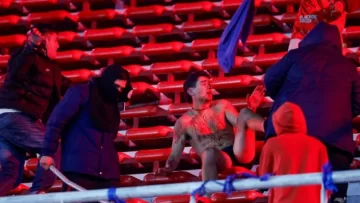 Batalla campal en Avellaneda: 10 heridos y 90 detenidos en el partido entre Independiente y la U. de Chile