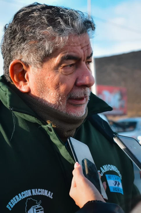  Jorge Taboada, secretario general de Camioneros Chubut.