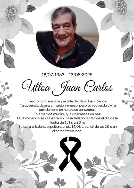  Juan Carlos Ulloa, jubilado mercantil de Patio Central.