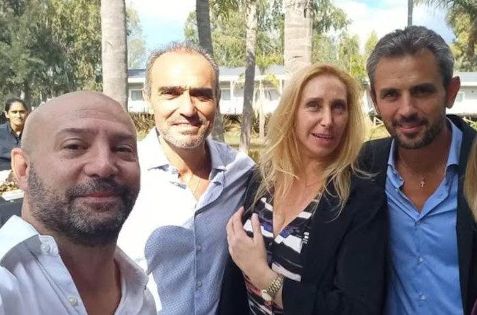  En el ojo de la tormenta: Diego Spagnuolo, Karina Milei, Lule Menem y Martín Menem. FOTO: LA NACIÓN