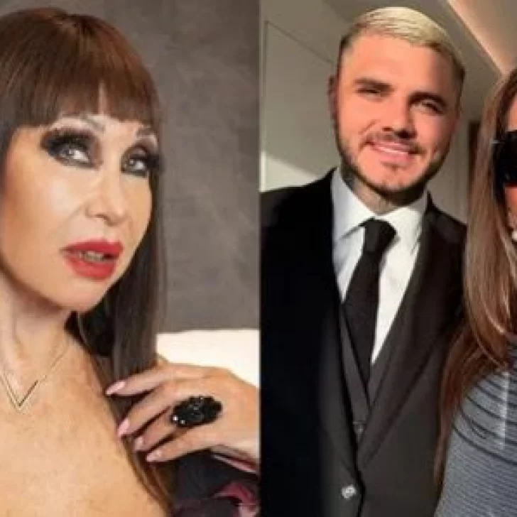 La picante reacción de Moria Casán sobre la relación de La China Suárez y Mauro Icardi: “Leche gratis”