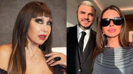 La picante reacción de Moria Casán sobre la relación de La China Suárez y Mauro Icardi: “Leche gratis”