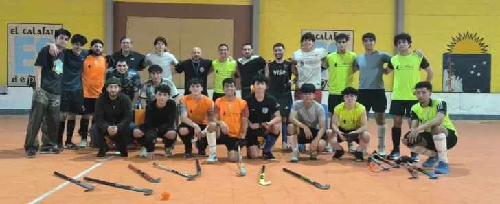 Concentración de la selección de Hockey Pista masculino en El Calafate