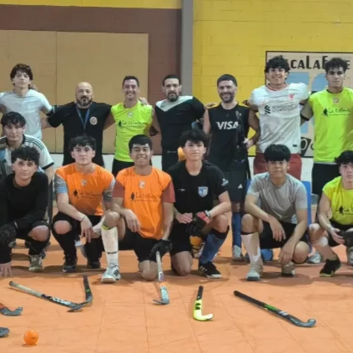 Concentración de la selección de Hockey Pista masculino en El Calafate Concentración de la selección de Hockey Pista masculino en El Calafate