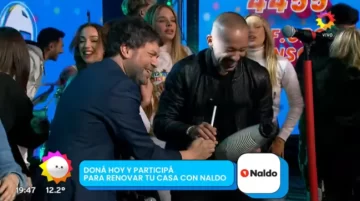 Naldo, protagonista solidario en Un Sol para los Chicos 2025