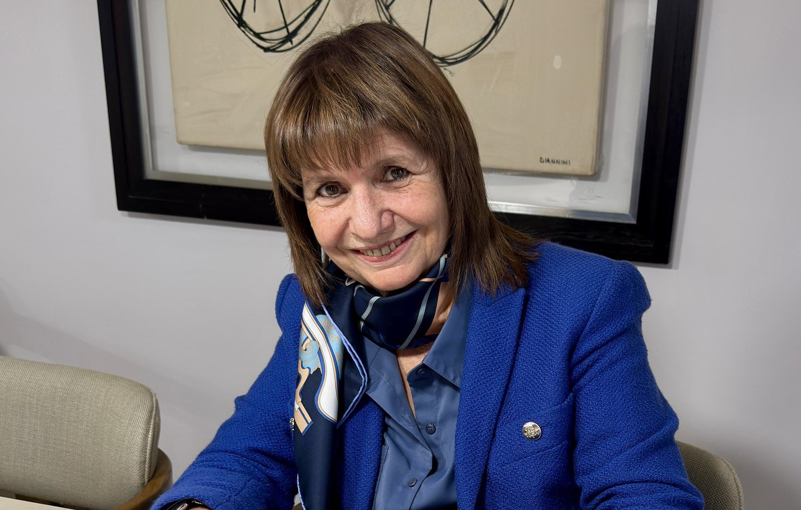  Patricia Bullrich, ministra de Seguridad de la Nación.