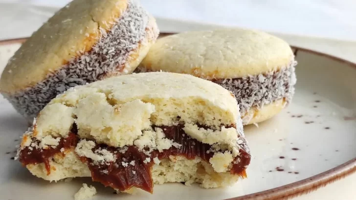 Receta de alfajores de maicena caseros, rápida y muy fácil