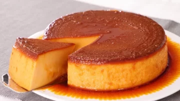 Receta de flan casero tradicional con solo 4 ingredientes Receta de flan casero tradicional con solo 4 ingredientes