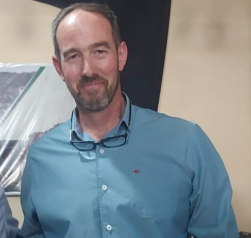  El presidente de la Sociedad Rural de Las Heras, Roberto Scott.