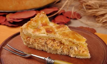 Tarta de pollo: receta infalible para obtener un relleno cremoso