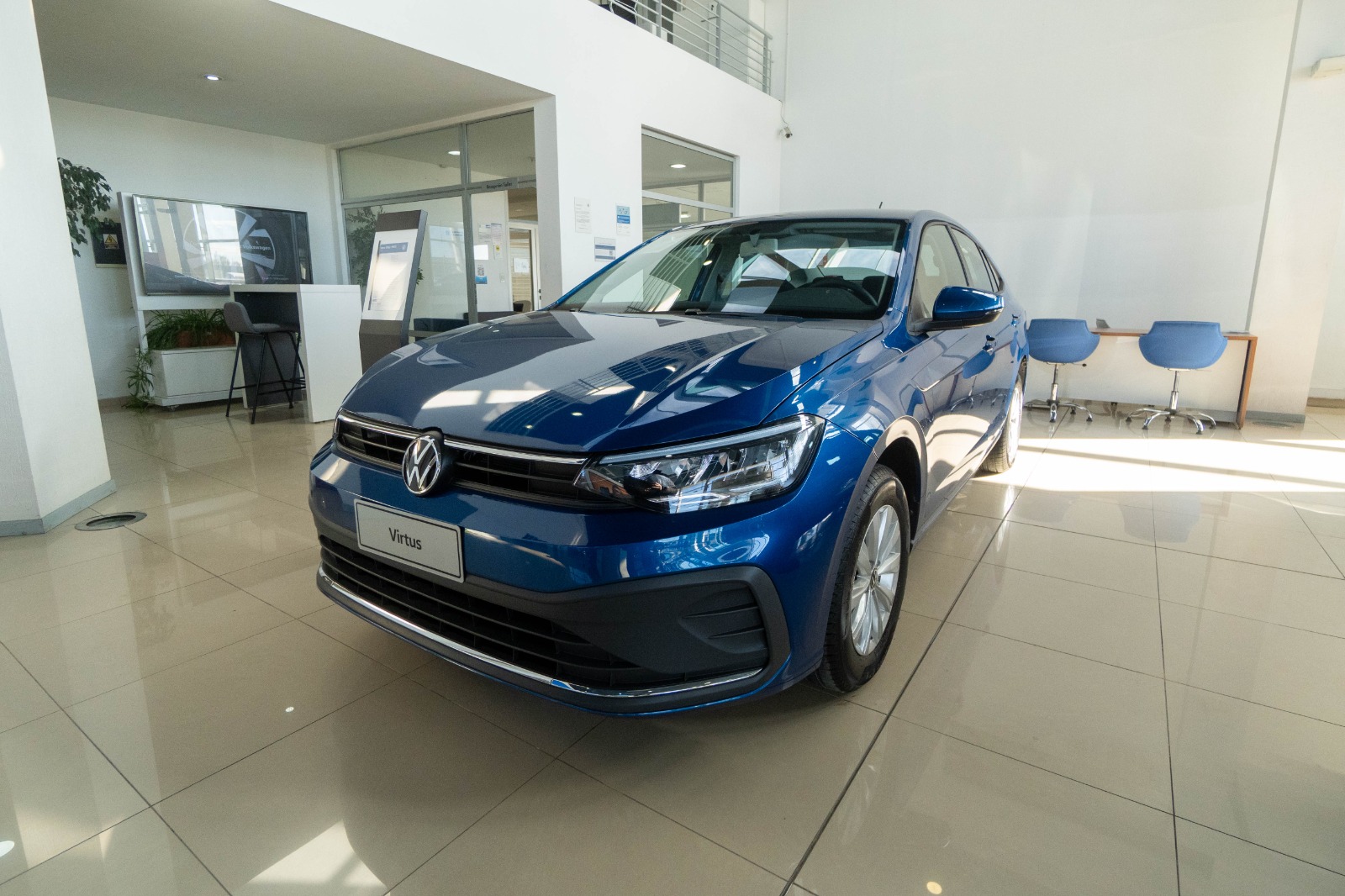  El Volkswagen Virtus ofrece financiación 100% directa de fábrica y sin capital inicial, disponible en Autobahn Río Gallegos. FOTO: LEANDRO FRANCO / LA OPINIÓN AUSTRAL.