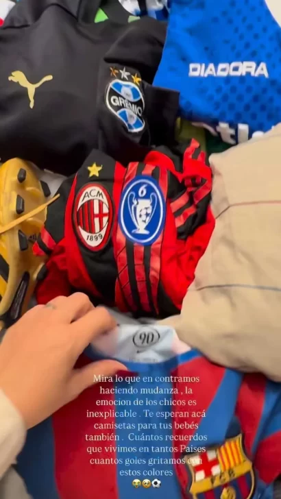 Wanda Nara mostró lo que tiene guardado hace años de Maxi López: &#8220;Emoción&#8221;