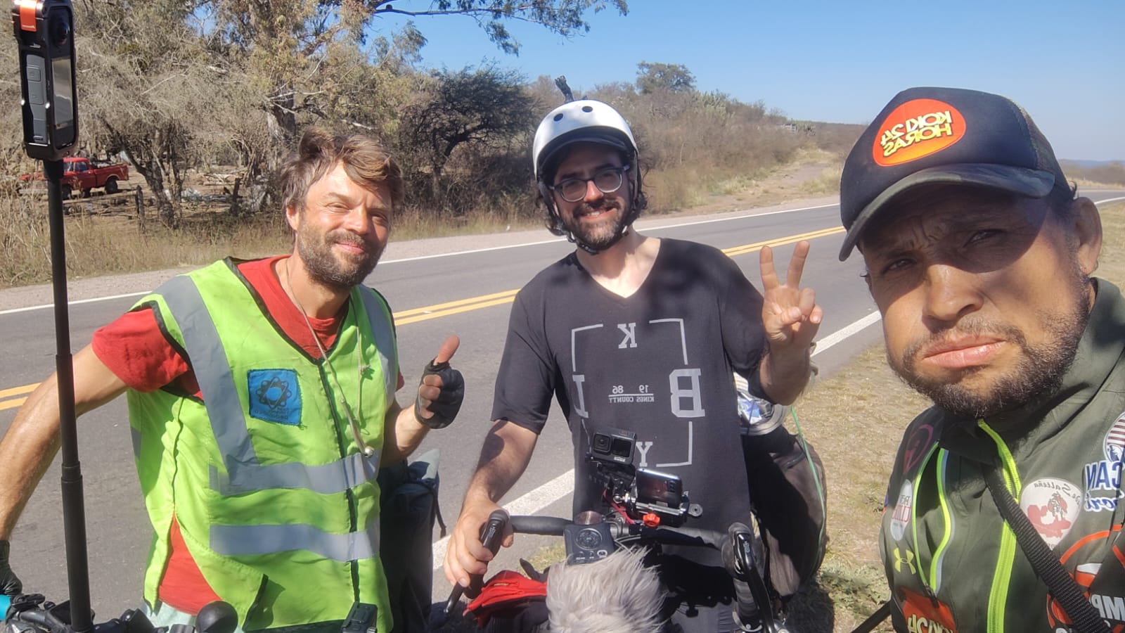  El peregrino caminó hasta 20 horas seguidas y recorrió tramos de más de 160 kilómetros diarios.