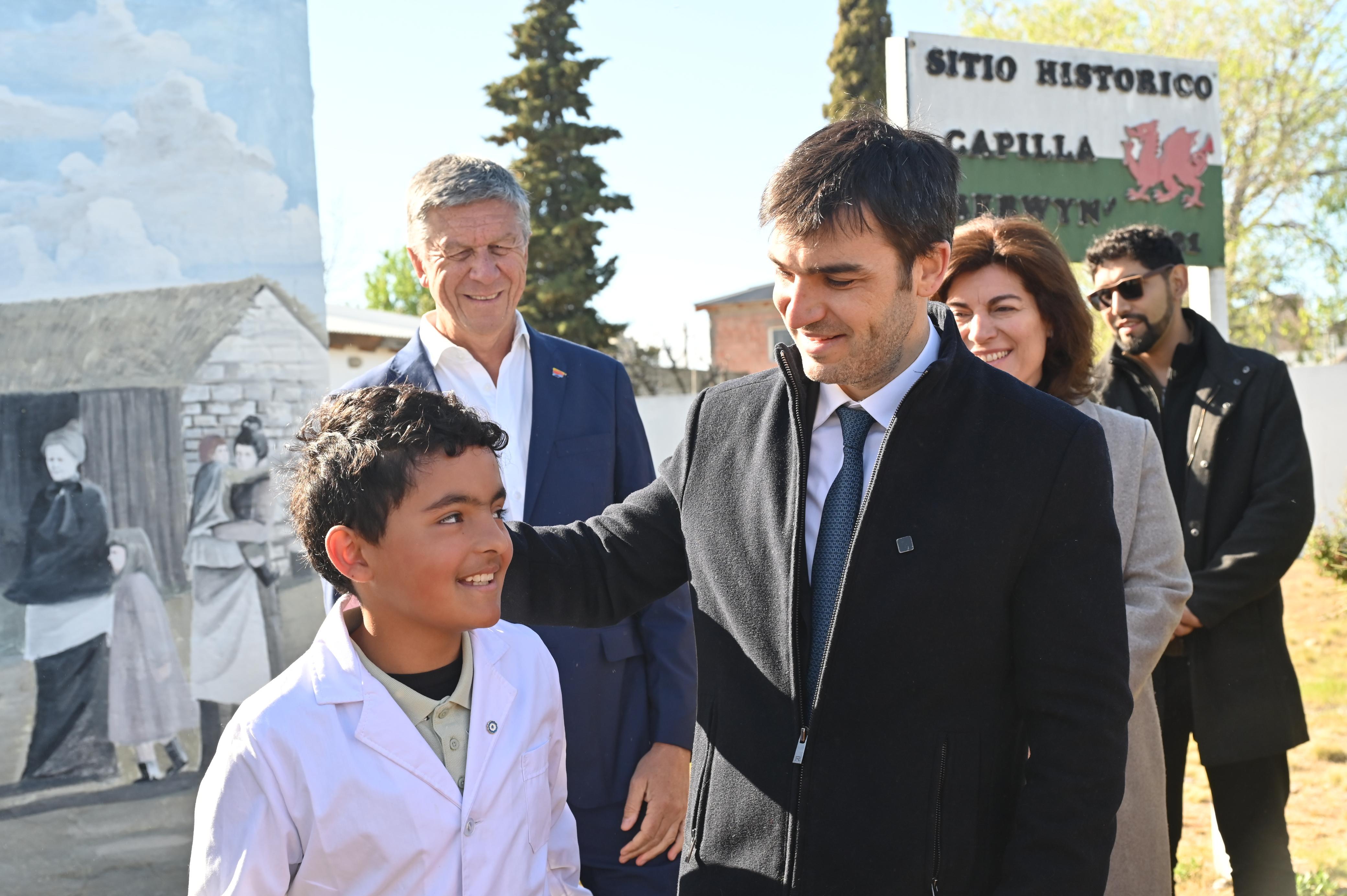 Torres encabezó los festejos por el 160° aniversario de Rawson y destacó la ejecución de obras estratégicas