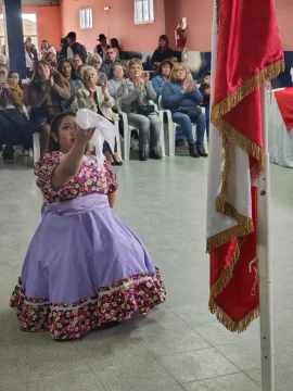 Las Heras celebró los 215 años del inicio de la independencia de Chile Las Heras celebró los 215 años del inicio de la independencia de Chile