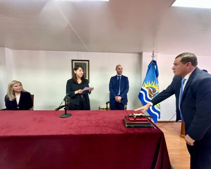 Carlos Albarracín asumió como nuevo juez de Instrucción en El Calafate