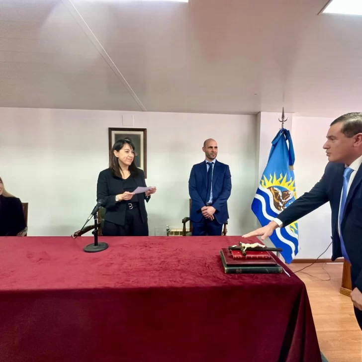 Carlos Albarracín asumió como nuevo juez de Instrucción en El Calafate