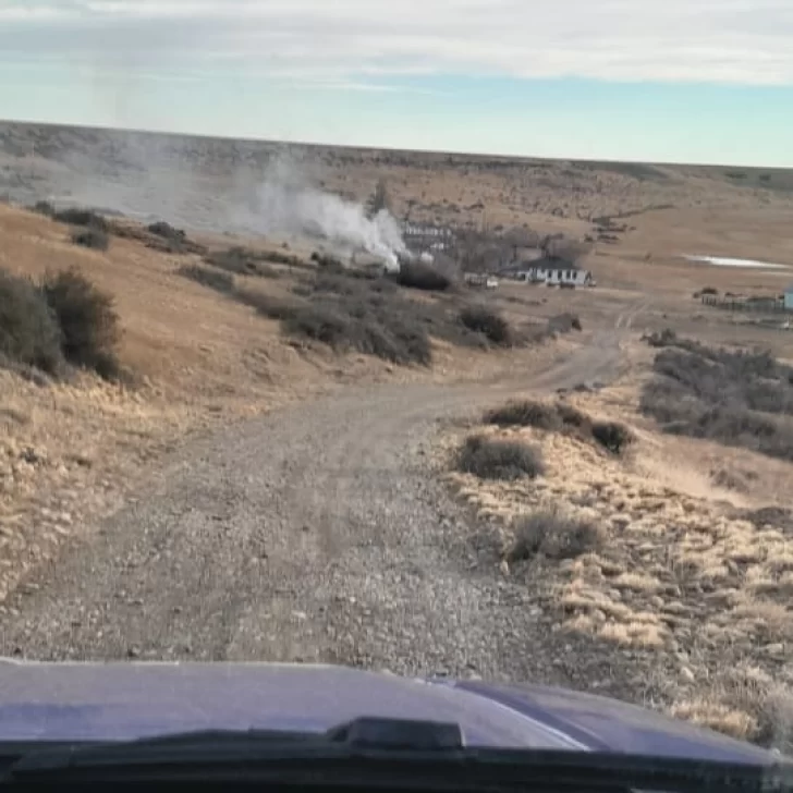 Pensaron que una estancia se estaba incendiando pero solo era una fogata de los peones