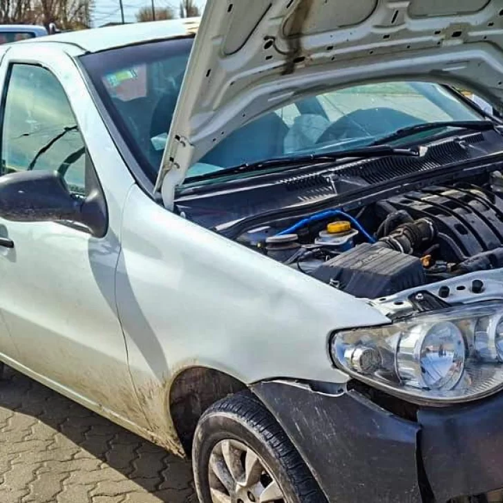 En Puerto Santa Cruz: chocó contra un bulevar y debió ser hospitalizada En Puerto Santa Cruz: chocó contra un bulevar y debió ser hospitalizada