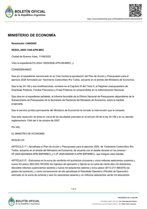 “El presupuesto de YCRT es fruto de la lucha de los trabajadores y la gestión del gobernador Claudio Vidal”