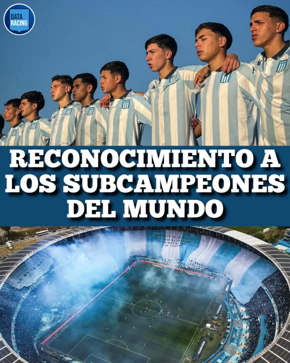 Benicio Romero será parte del reconocimiento a los subcampeones del mundo en el Cilindro