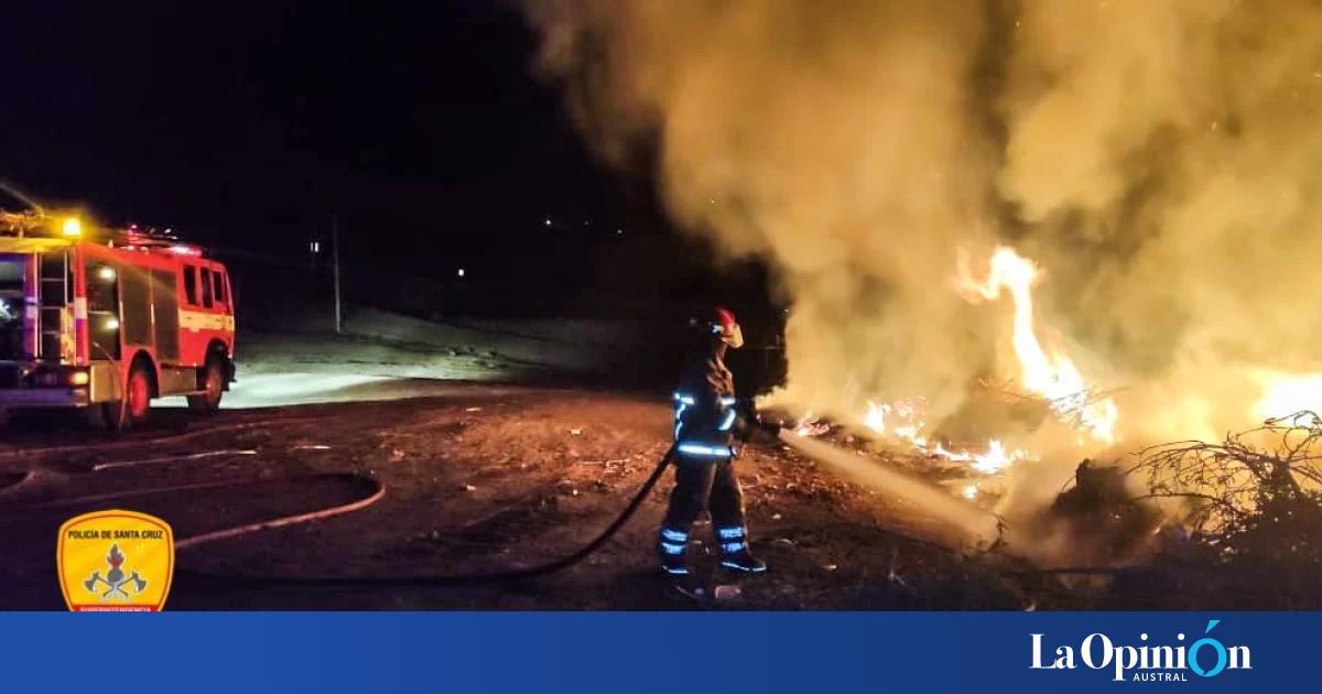 Alarmante principio de incendio en basural de El Calafate: bomberos ...
