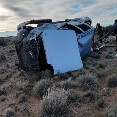 Milagro en la ruta 43: un conductor salvó su vida gracias al cinturón de seguridad