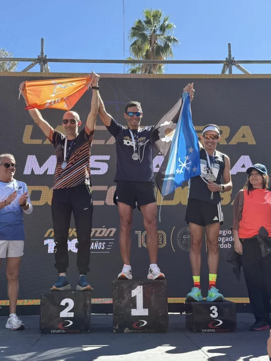 “Maratón 100 Años del Colegio de Abogados”: Patricio Cappella volvió al podio y ya piensa en su próximo desafío