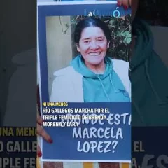 Río Gallegos se movilizó por el triple femicidio de Brenda, Morena y Lara
