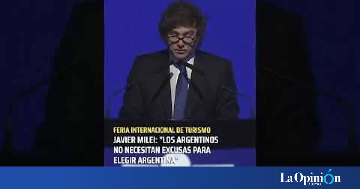 Javier Milei inauguró la Feria Internacional de Turismo 2025 | La ...